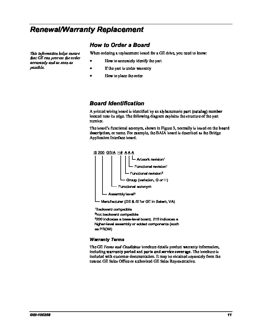 First Page Image of IS200BAIAH1B Bridge Application Interface Board Renewal and Replacement.pdf